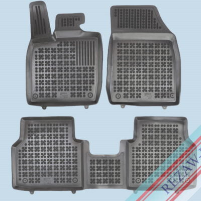 Tappetini in gomma con bordo alto SKODA ENYAQ iV electric version (2020-)