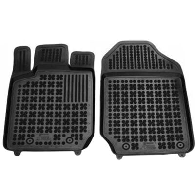 Tappetini in gomma con bordo alto FORD RANGER IV ( 2-Porte) (11-15) (2011-2015)