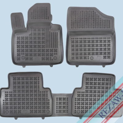 Tappetini in gomma con bordo alto HYUNDAI Santa Fe IV Hybrid (5 posti) (2020-)